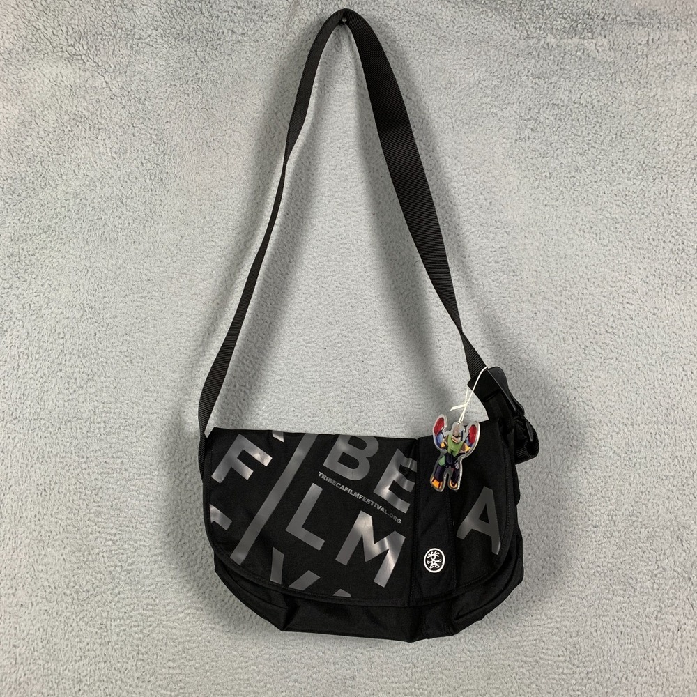 NWT‎ Crumpler Messenger Bag Tribeca Film Festival Black The Western Lawn